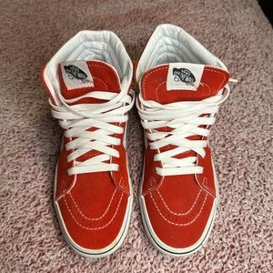 Vans Leather Suede sk-8 High Top Sneakers